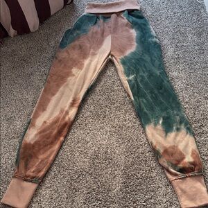 Hem and Thread Womens Tie-Dye Joggers